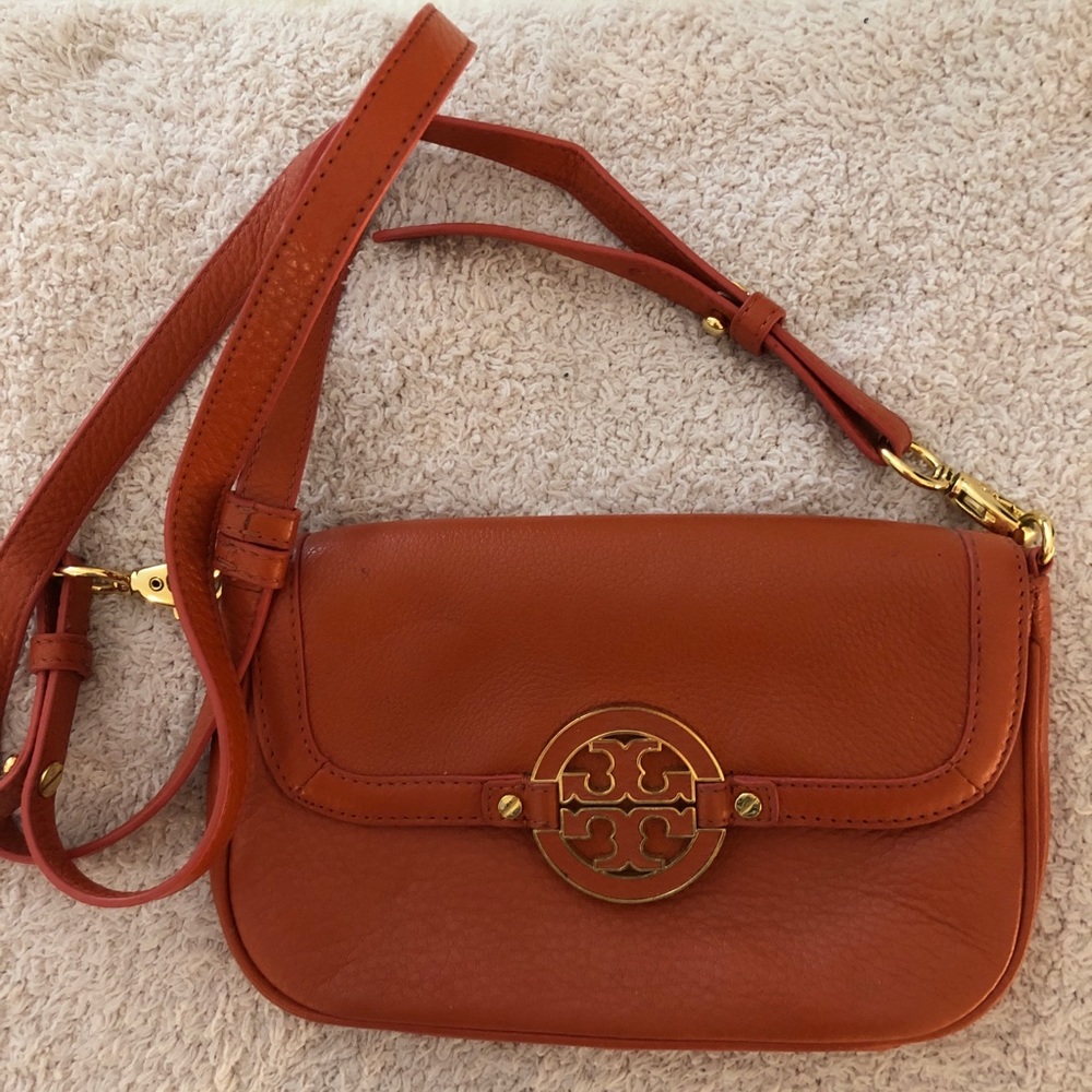 Tory Burch Orange Crossbody